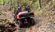 Need extra power? The Pioneer 520 delivers with its improved 518 cc liquid-cooled engine. That extra 43 cc provides a torque boost and increased low-to-midrange performance that make tough jobs or tough trails even easier to handle.